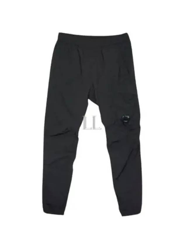 Diagonal Raised Fleece Cargo Track Pants Black - CP COMPANY - BALAAN 2