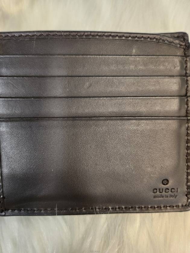 Daol Beomeo Branch Supreme Web Half Wallet 408827 Condition B - GUCCI - BALAAN 7