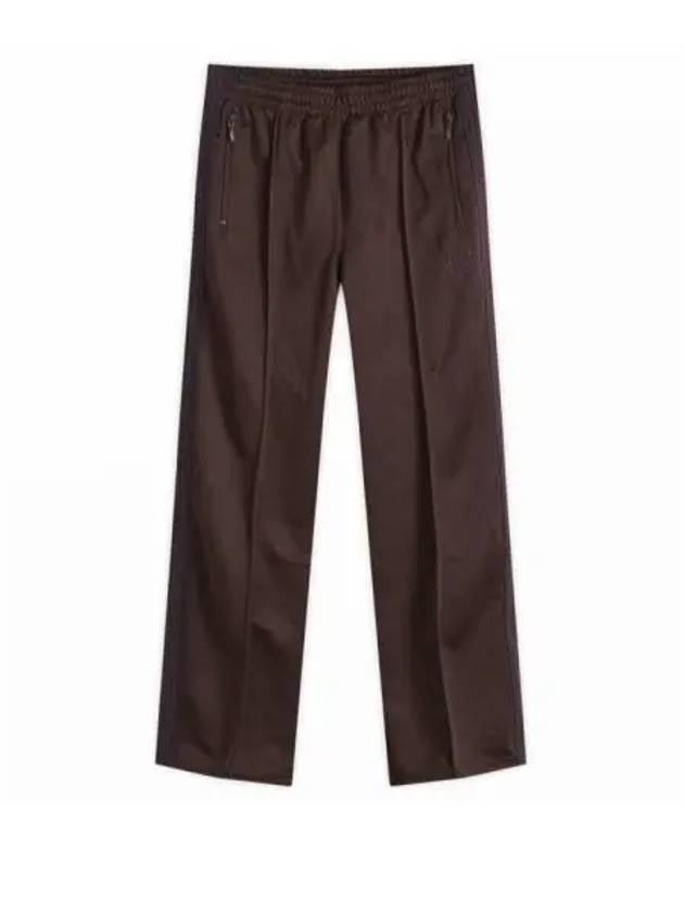 Track Pant PolySmooth Dk Brown PU273 Pants Poly Smooth - NEEDLES - BALAAN 1