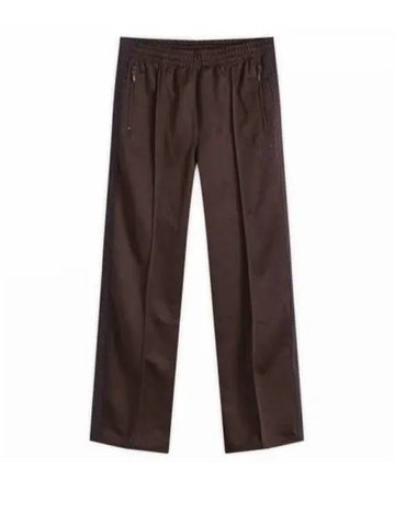 Track Pant PolySmooth Dk Brown PU273 Pants Poly Smooth - NEEDLES - BALAAN 1