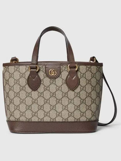 Ophidia Mini Tote Bag Brown - GUCCI - BALAAN 2