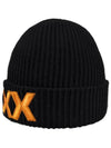 XXX WAPPEN KNITTED BEANIE BLACK - MEASPHERA - BALAAN 2