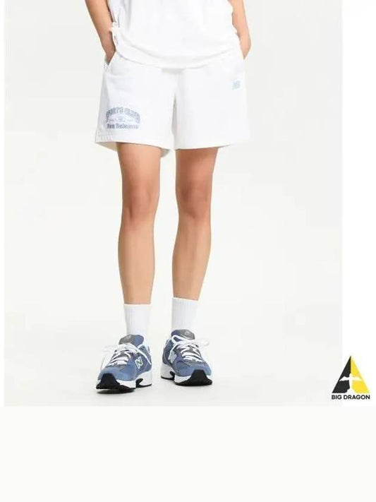 NBNVE32613 UNI water 5 quarter mesh short pants white - NEW BALANCE - BALAAN 1