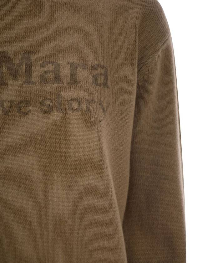 VERONICA - Wool and cashmere crew-neck sweater - S MAX MARA - BALAAN 4