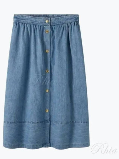 Rita A-Line Skirt Blue - A.P.C. - BALAAN 2