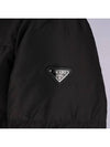 Triangle Logo Re-Nylon Down Padding Black - PRADA - BALAAN 6