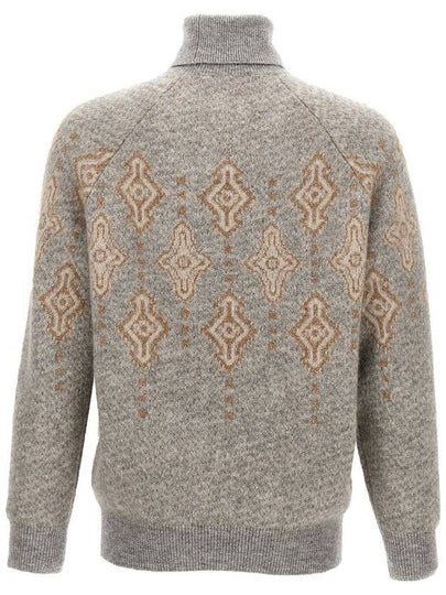 Brunello Cucinelli Jacquard Sweater - BRUNELLO CUCINELLI - BALAAN 2