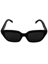 Eyewear Monochrome 03 Acetate Sunglasses Black - CELINE - BALAAN 4