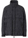 Logo Packaway Hooded Padding Black - BURBERRY - BALAAN 2