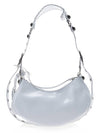 Lecagol XS Leather Shoulder Bag White - BALENCIAGA - BALAAN 4