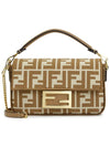 Baguette Mini Shoulder Bag Nude - FENDI - BALAAN 2