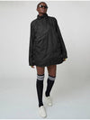 Packable Hooded Anorak Black - ATHPLATFORM - BALAAN 5