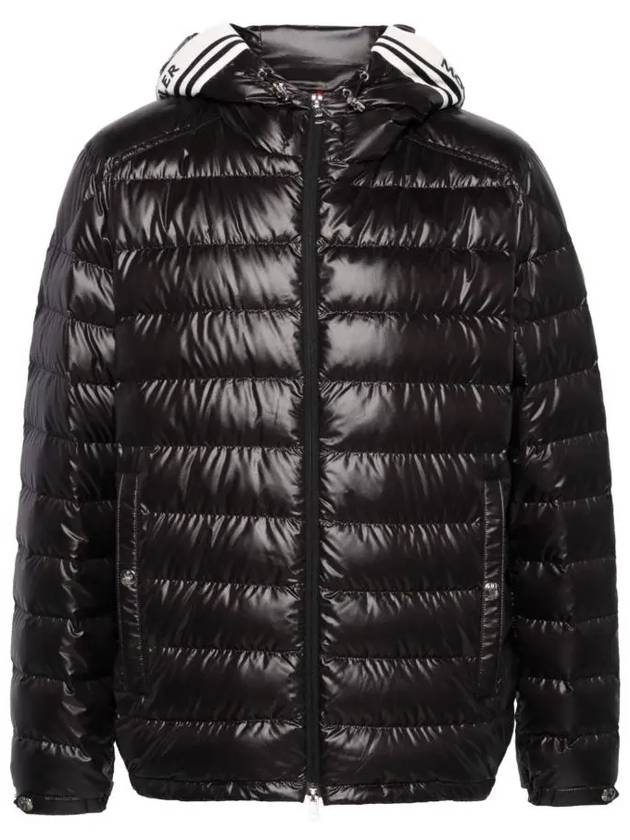 CORNOUR Corner hood logo patch down padding black men s 1A00003 595ZJ 999 - MONCLER - BALAAN 1