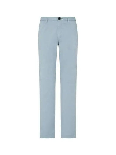 PS Square Logo Easy Chino Pants Mint 270378 - PAUL SMITH - BALAAN 1