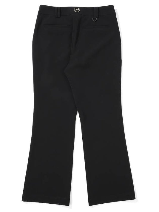 Side point performance pants BLACK WOMAN - MALBON GOLF - BALAAN 2