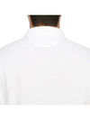 Men's Classic Tennis Short Sleeve Polo Shirt White - TOM FORD - BALAAN 10