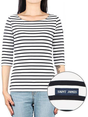 Women s GARDE COTE Short Sleeve T Shirt 5498 0S - SAINT JAMES - BALAAN 1