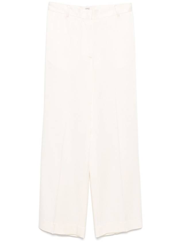 TOTEME PRE Trousers White - TOTEME - BALAAN 1