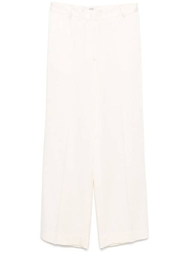 TOTEME PRE Trousers White - TOTEME - BALAAN 1