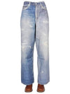 Women's Full Cut Digital Denim Jeans Blue - OUR LEGACY - BALAAN 2