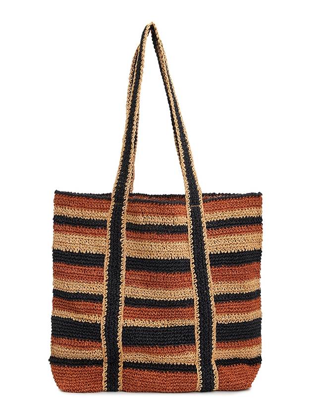 Cabas Raffia Women's Tote Bag 4EVE38 V40770 108 - VANESSA BRUNO - BALAAN 4