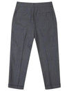 Wool Jogger Pants OF5012GBDGREY - ONOFF - BALAAN 2