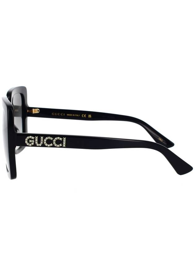 Eyewear Rectangular Square Sunglasses Black - GUCCI - BALAAN 4