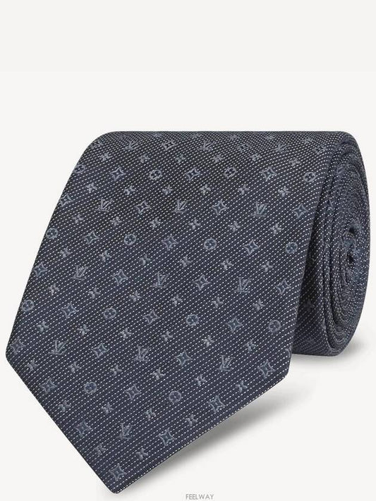 Monogram Classic Tie Grey - LOUIS VUITTON - BALAAN 2