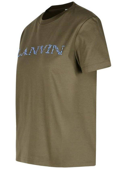 Lanvin Brown Cotton T-Shirt - LANVIN - BALAAN 2