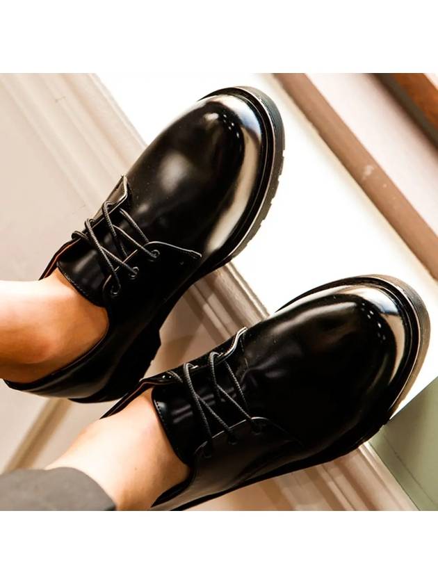 375 Weldon Height-elevating Derby Shoes Lucy Black - BSQT - BALAAN 3