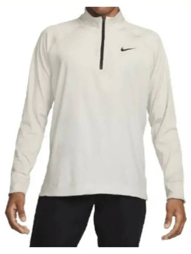 Golf Tour Dri-Fit ADV Half Zip Long Sleeve T-Shirt White - NIKE - BALAAN 2