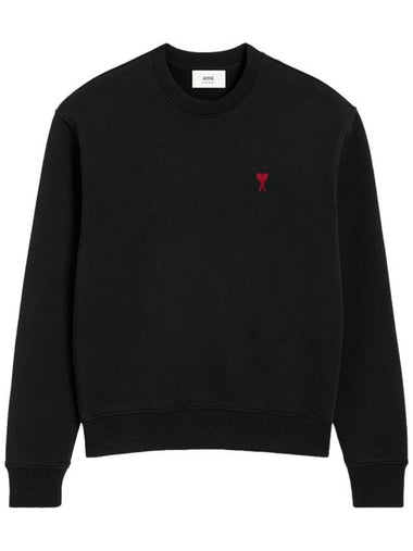 Ami Paris Sweaters Black - AMI - BALAAN 1