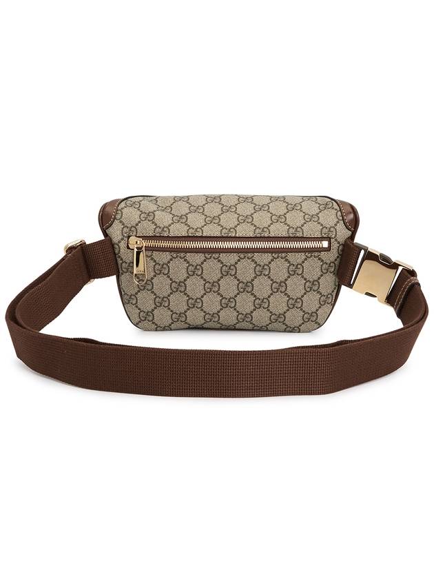 Interlocking GG Supreme Canvas Belt Bag Brown - GUCCI - BALAAN 5