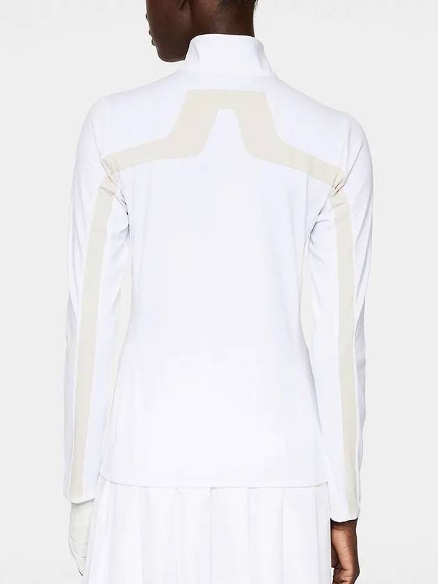 Seasonal Janice Mid Layer Track Jacket White - J.LINDEBERG - BALAAN 4