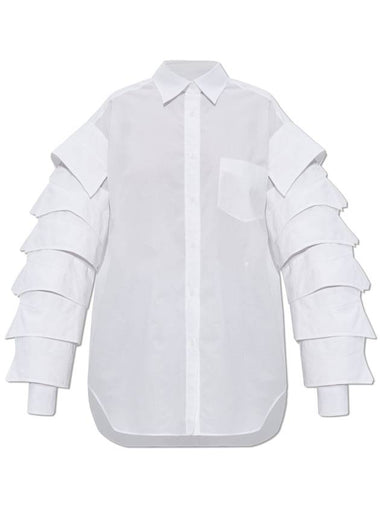 Moschino Shirt With Pocket, Women's, White - MOSCHINO - BALAAN 1