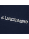 Bridge Back Logo Rain Jacket Navy - J.LINDEBERG - BALAAN 5