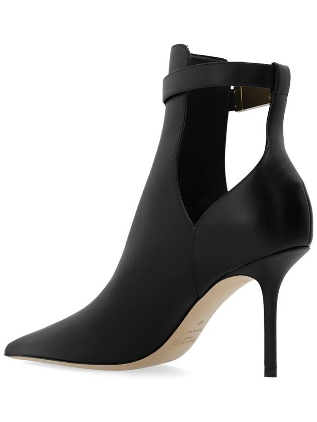 Jimmy Choo ‘Nell’ Heeled Ankle Boots, Women's, Black - JIMMY CHOO - BALAAN 5