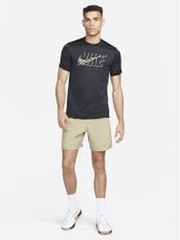 Men's Dri-Fit Legend Camo Short Sleeve T-Shirt Black - NIKE - BALAAN 3