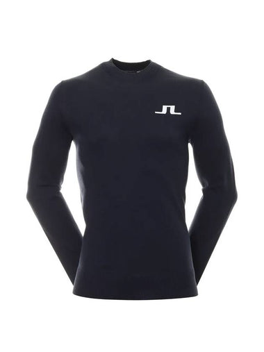 Gus Logo Regular Fit Knit Top Navy - J.LINDEBERG - BALAAN 1