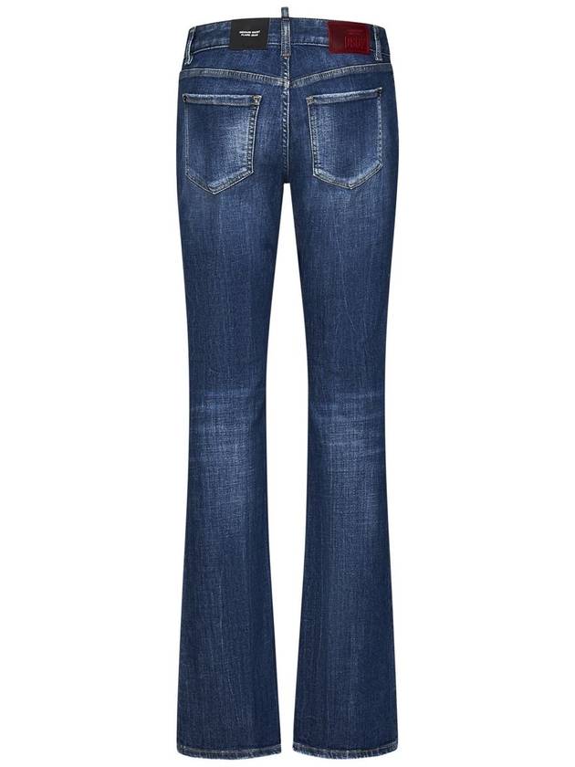 Dsquared2 Medium Waist Flare Jeans - DSQUARED2 - BALAAN 2