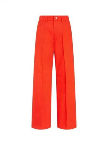 Women s Regular Fit Criss Denim Pants Red 271871 - EMPORIO ARMANI - BALAAN 1