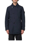 David TC Padding Jacket Navy - STONE ISLAND - BALAAN 2