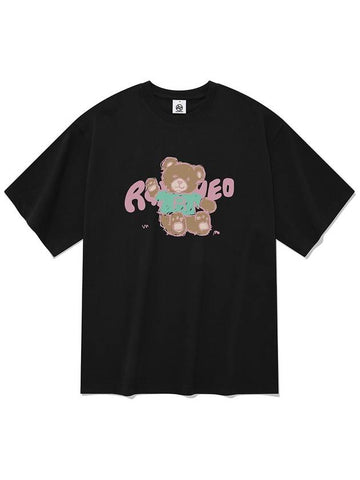 Soft Bear Short Sleeve T Shirt Black - RADINEO - BALAAN 1