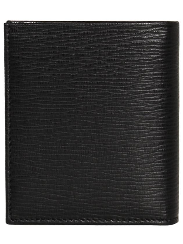 Revival Gancini Half Wallet Black - SALVATORE FERRAGAMO - BALAAN 3