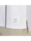 RWB Stripe Polo Shirt White - THOM BROWNE - BALAAN 8