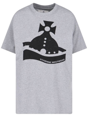 Vivienne Westwood T-shirts and Polos Grey - VIVIENNE WESTWOOD - BALAAN 1