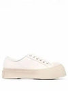 Pablo Platform Nappa Leather Low Top Sneakers Lilywhite - MARNI - BALAAN 2