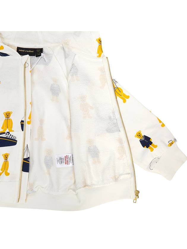 Kids hood zip up 2362012010 WHITE - MINI RODINI - BALAAN 9