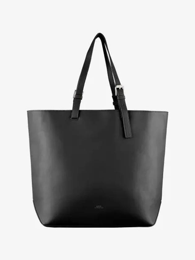 Logo Print Tote Bag Black - A.P.C. - BALAAN 2