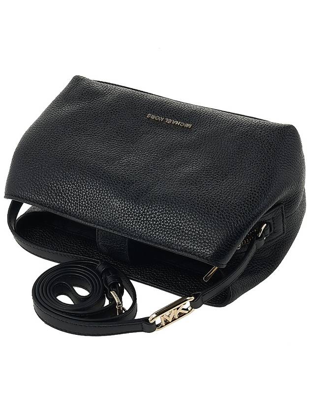 Grained Leather Cross Bag Black - MICHAEL KORS - BALAAN 5